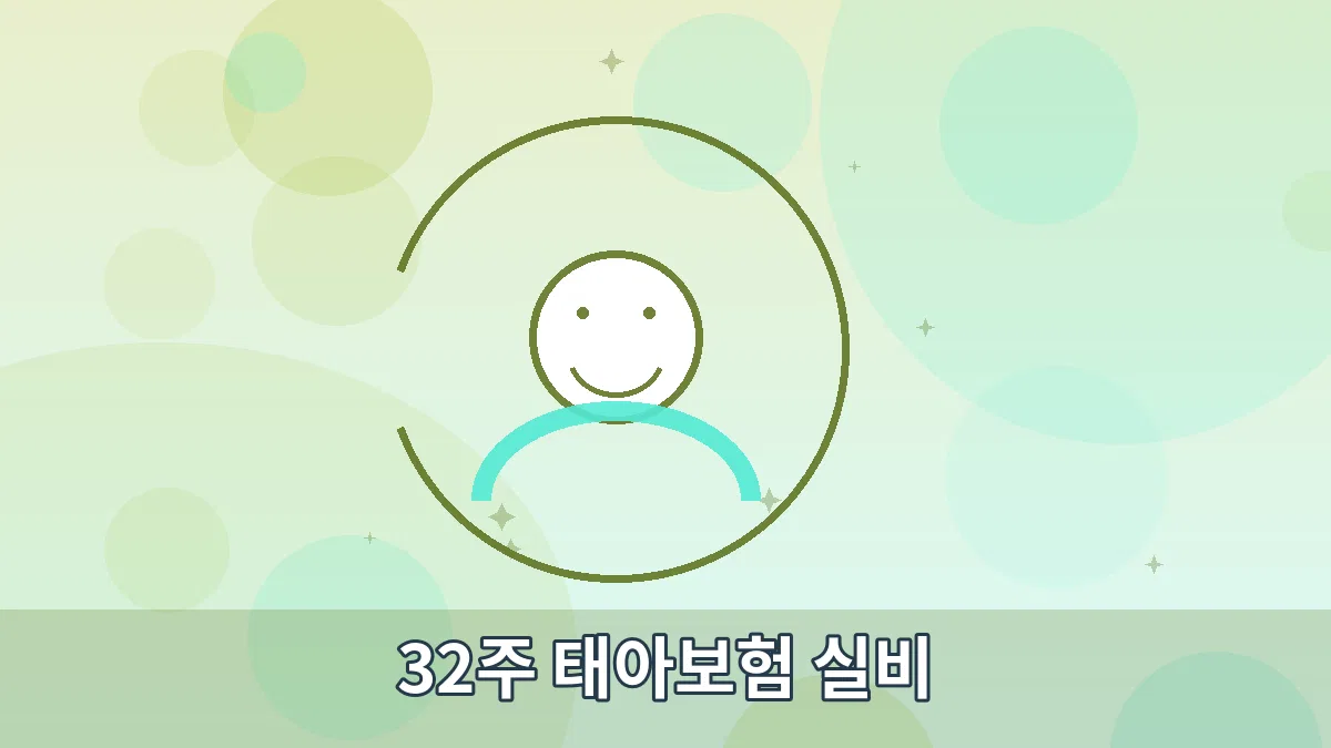 32주 태아보험 실비 안내 이미지 3