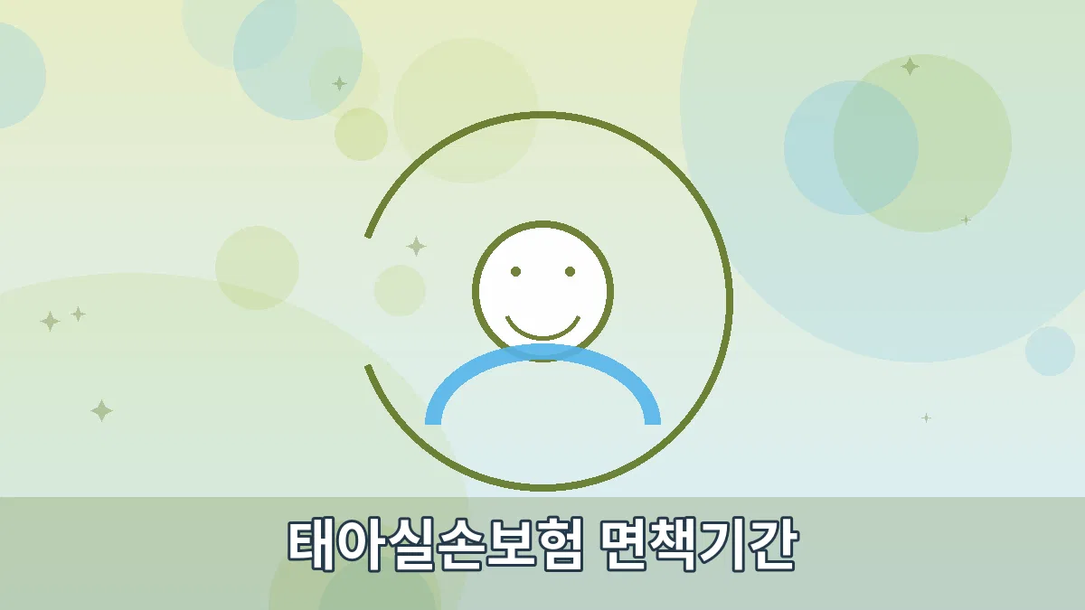 태아실손보험 면책기간 안내 이미지 4
