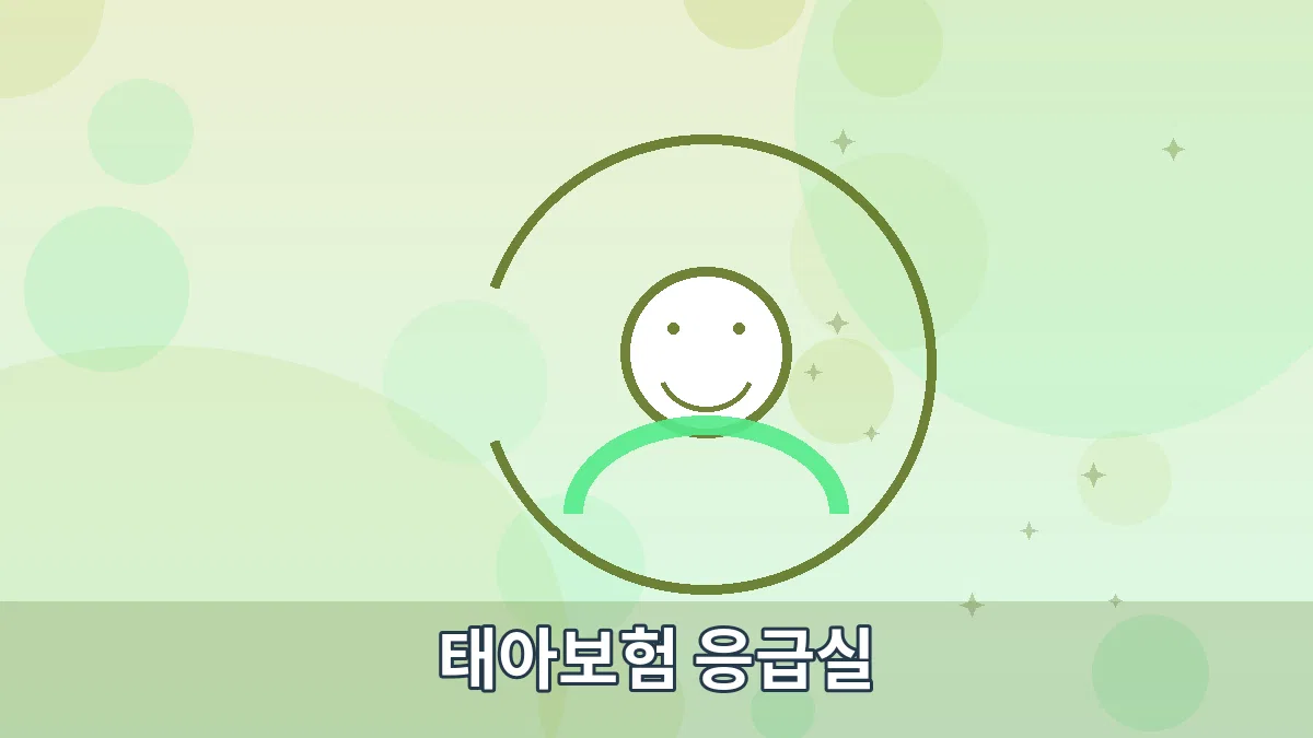 태아보험 응급실 안내 이미지 2