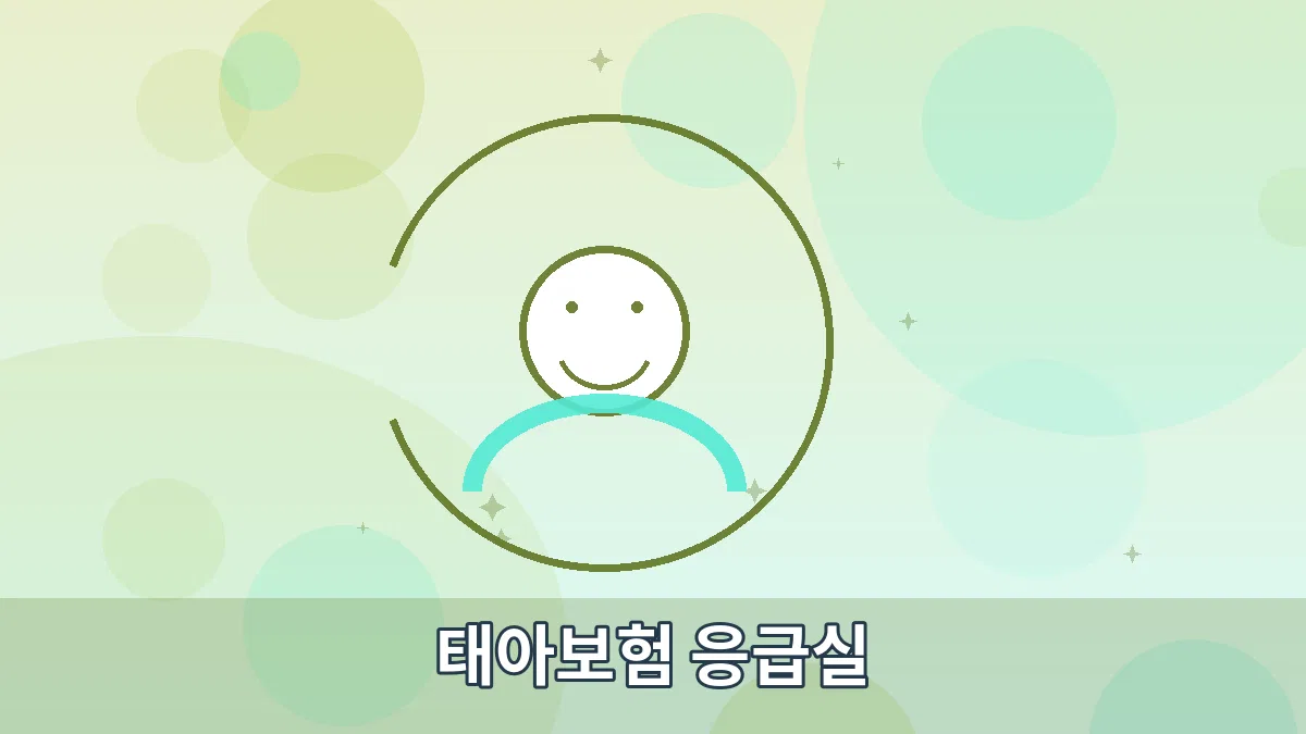 태아보험 응급실 안내 이미지 3