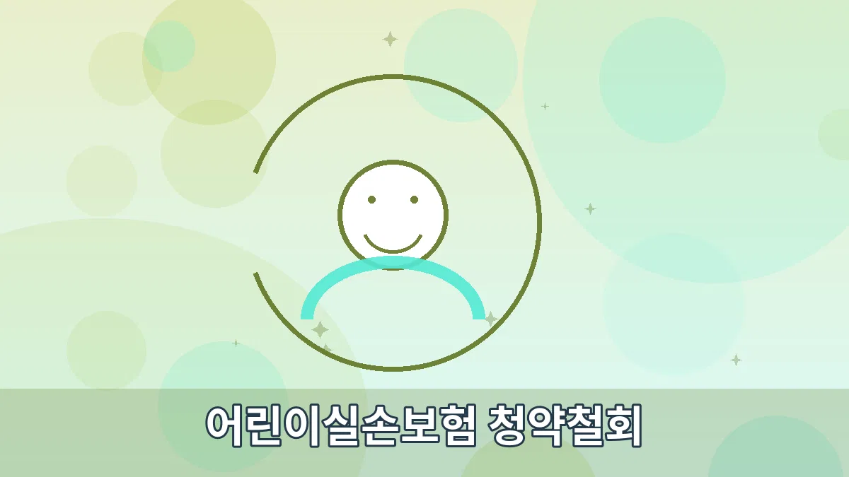 어린이실손보험 청약철회 안내 이미지 3